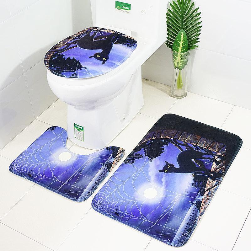 Halloween To Remember Bath Mat Set