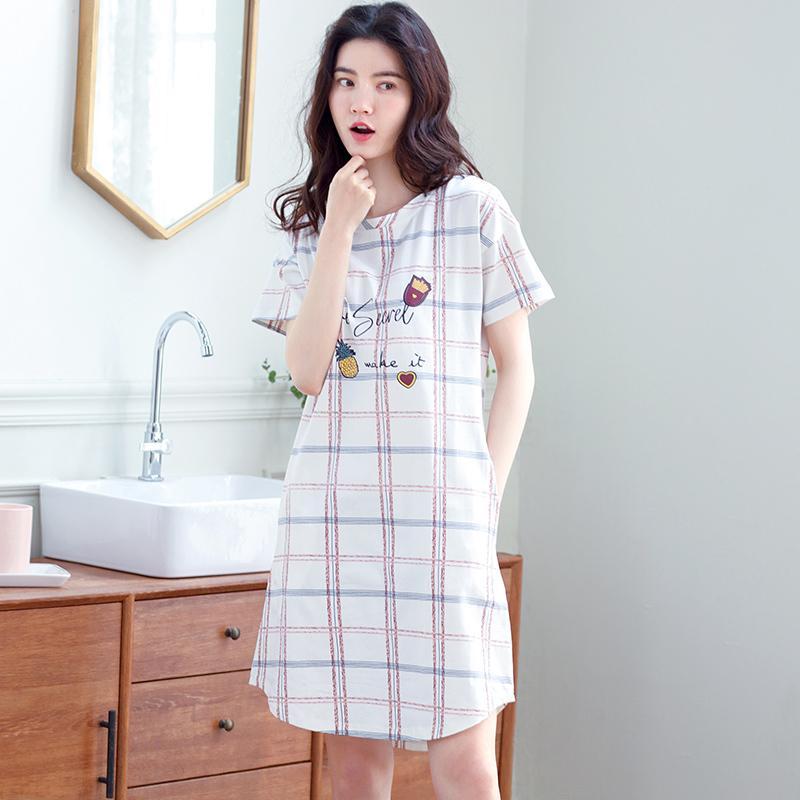 Happy Kitty Nightie Sleep Shirt - Theone Apparel