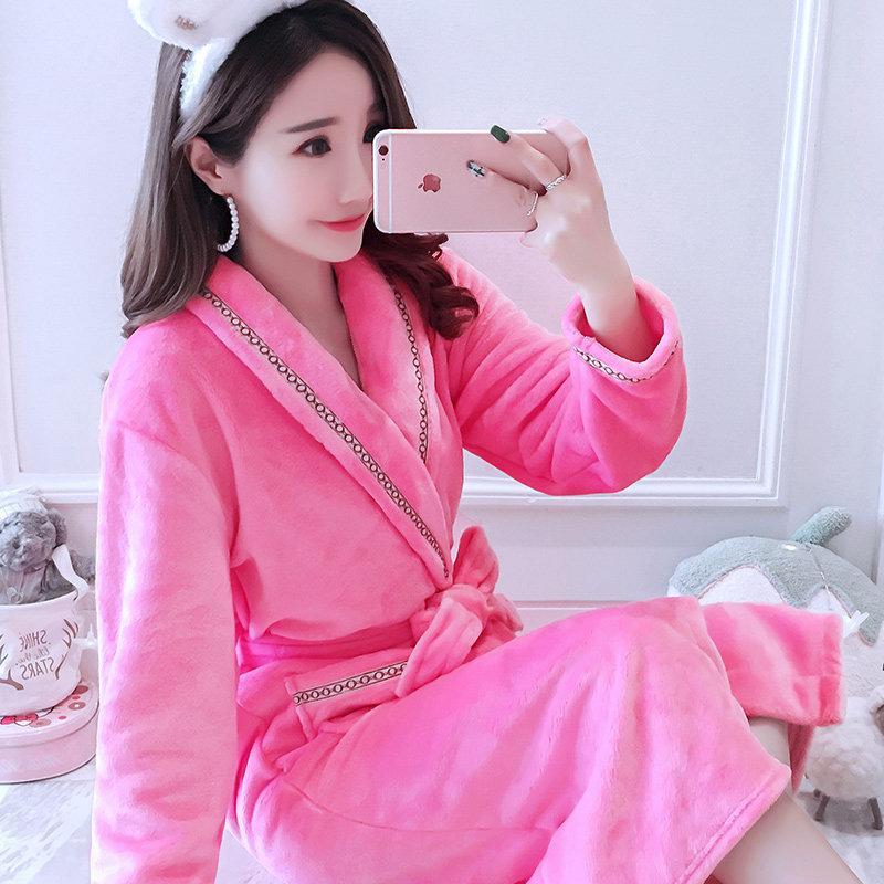 Extra Plush Tie-Front Bath Robe