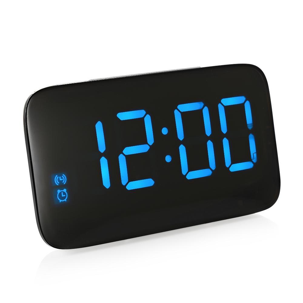 LED Digital Alarm Clock With Voice Control