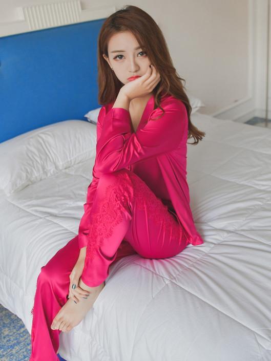 Long Sleeve Pajamas Set - Theone Apparel