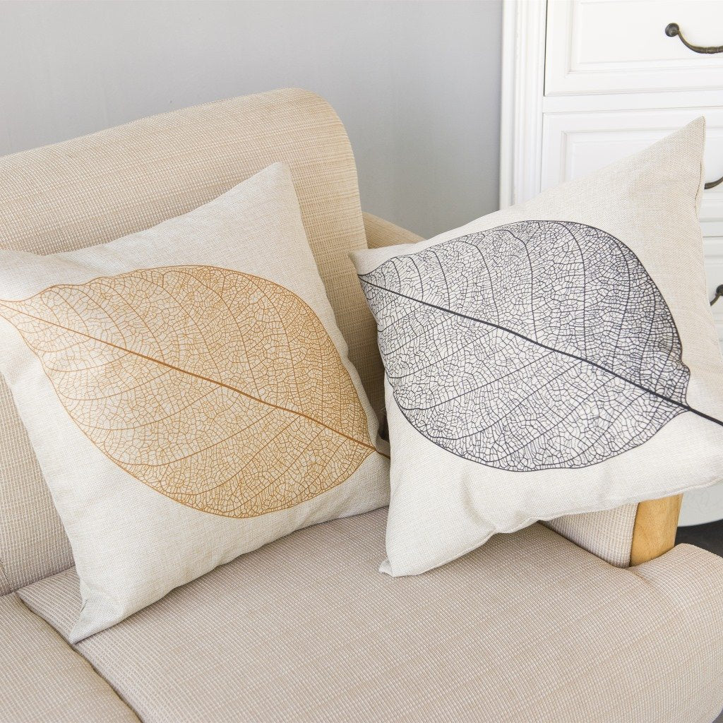 Lost in Leaves Printed Pillow Covers