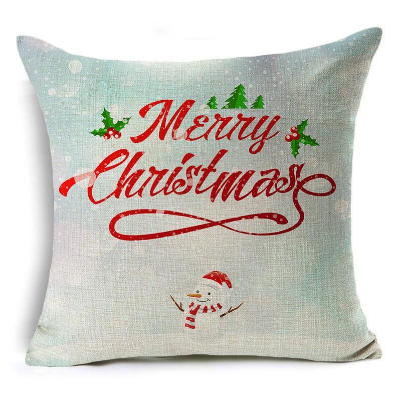 Merry Christmas Holiday Pillow Cows