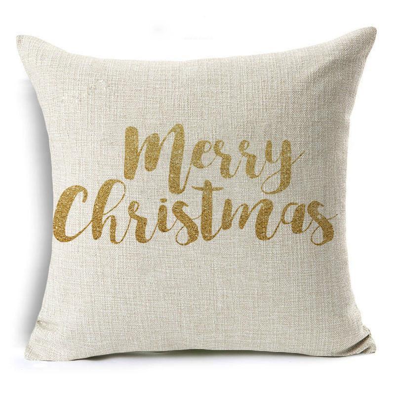 Merry Christmas Holiday Pillow Covers-601-0060-S19-Theone Apparel
