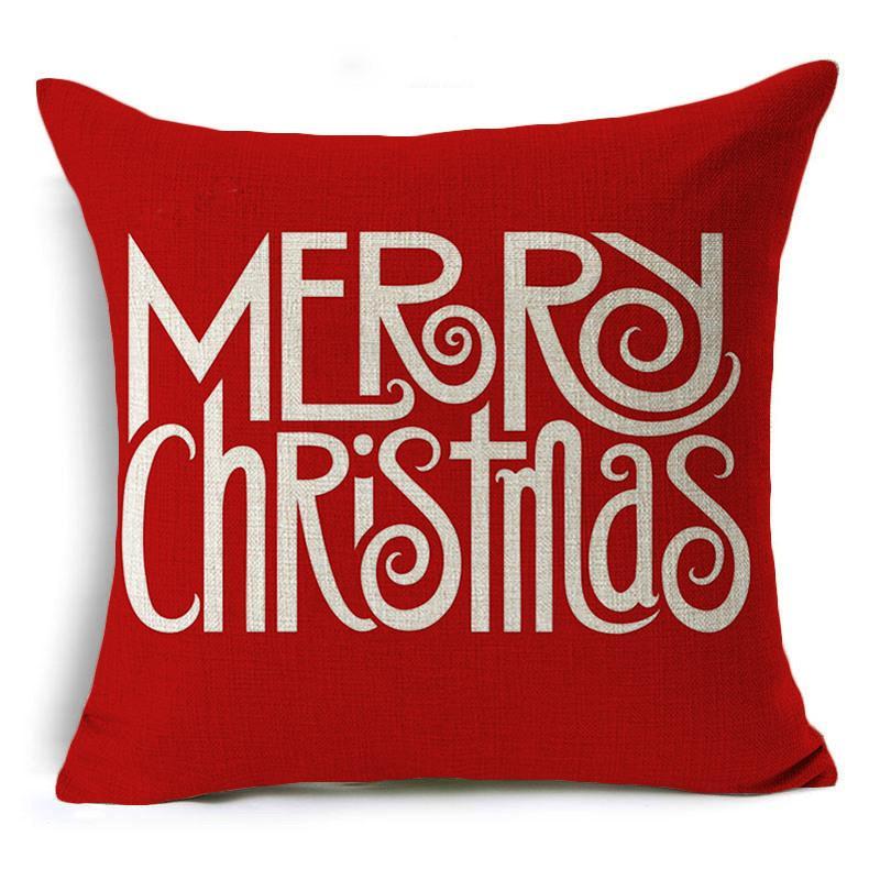 Merry Christmas Holiday Pillow Covers-601-0060-S3-Theone Apparel