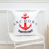 Fundas de almohada inspiradas en la marina náutica