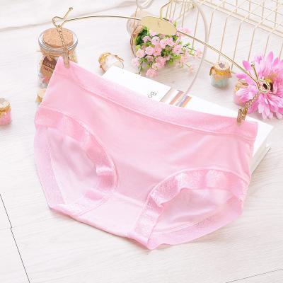 Trim flowery trim tummy tuck panty