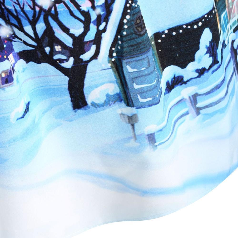 Plus Size Vintage Christmas Ball Dress