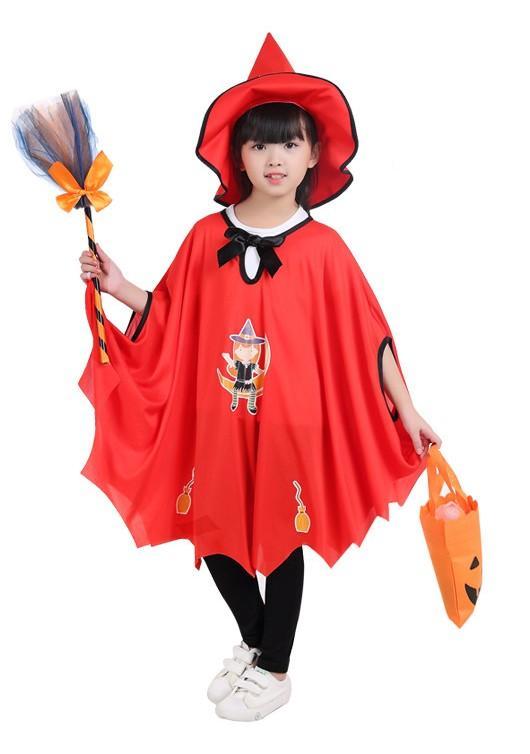 Costume de petite sorcière Halloween complète