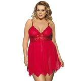 Plus size Lacy Taille Empire Taille Dress