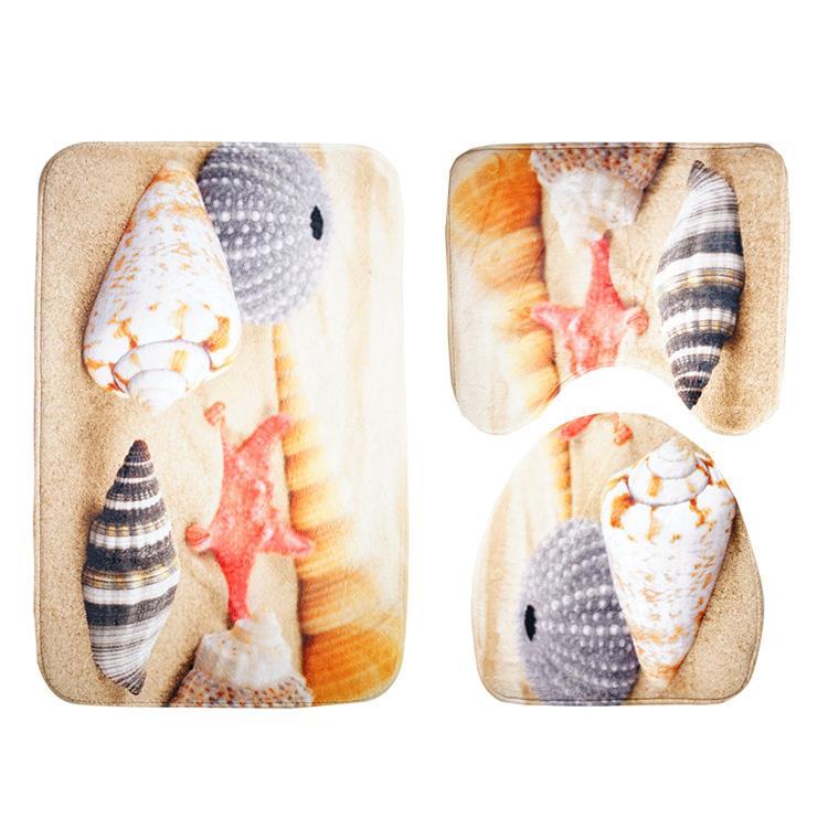 Scenes From Nature Bathroom Rug Set