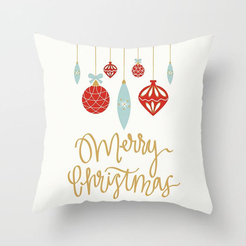 Simple and Chic Christmas Pillow Covers-601-0062-S4-Theone Apparel