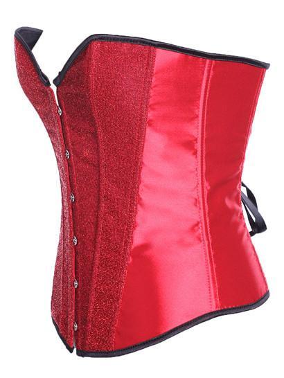 Sparkle Front Underbust Corset - Theone Apparel