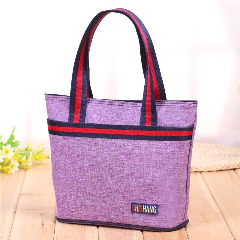 Strappy Shopper Tote Handbag