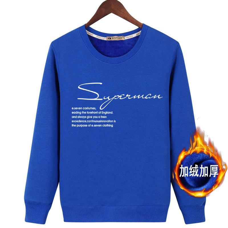 Superman Definition Pullover Sweater-Blue-Theone Apparel