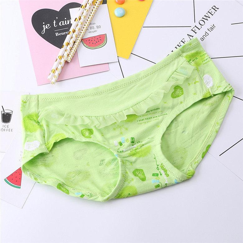 Sweet Sentiments Novelty Hipster Panty-Grass Green-Theone Apparel