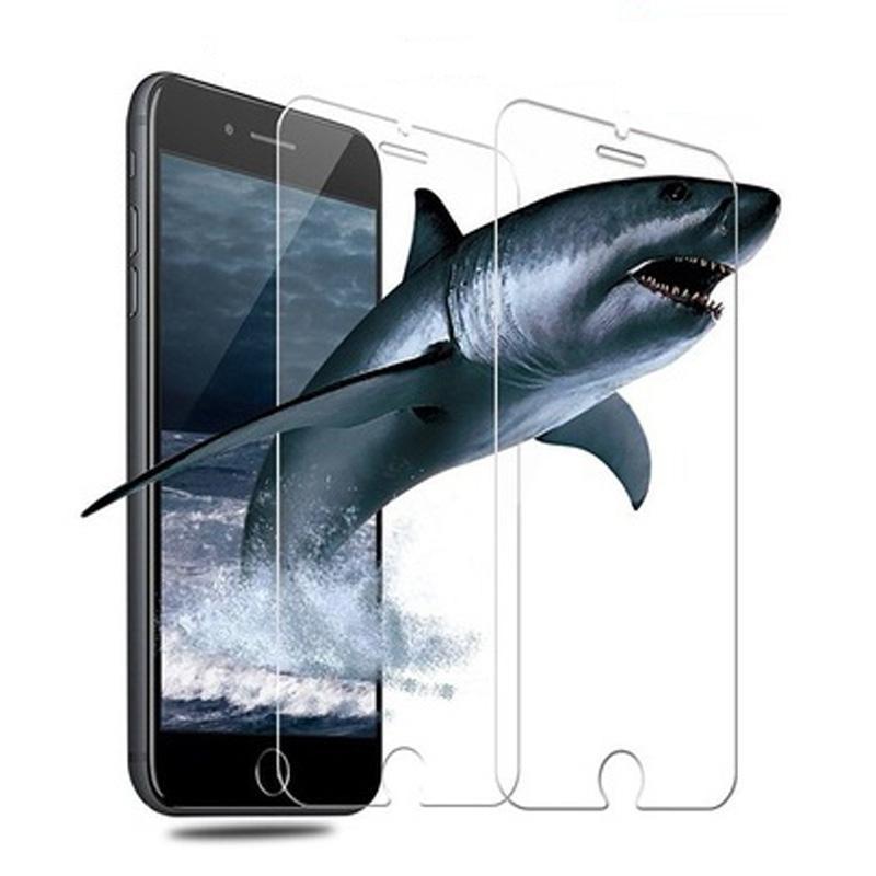 Tempered Glass Screen Protector For iPhone 7 8-Transparent-Theone Apparel