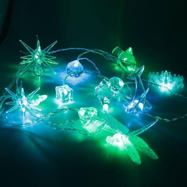 Transparent USB LED Christmas Decorations