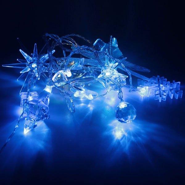 Transparent USB LED Christmas Decorations