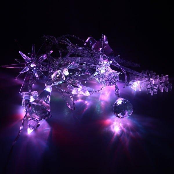 Transparent USB LED Christmas Decorations