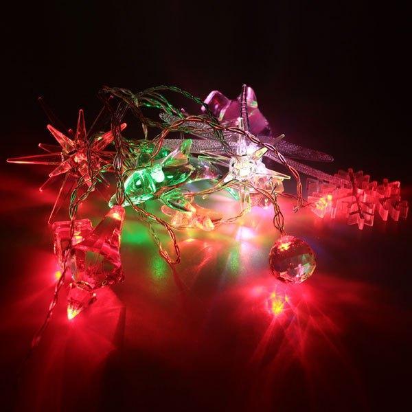 Transparent USB LED Christmas Decorations