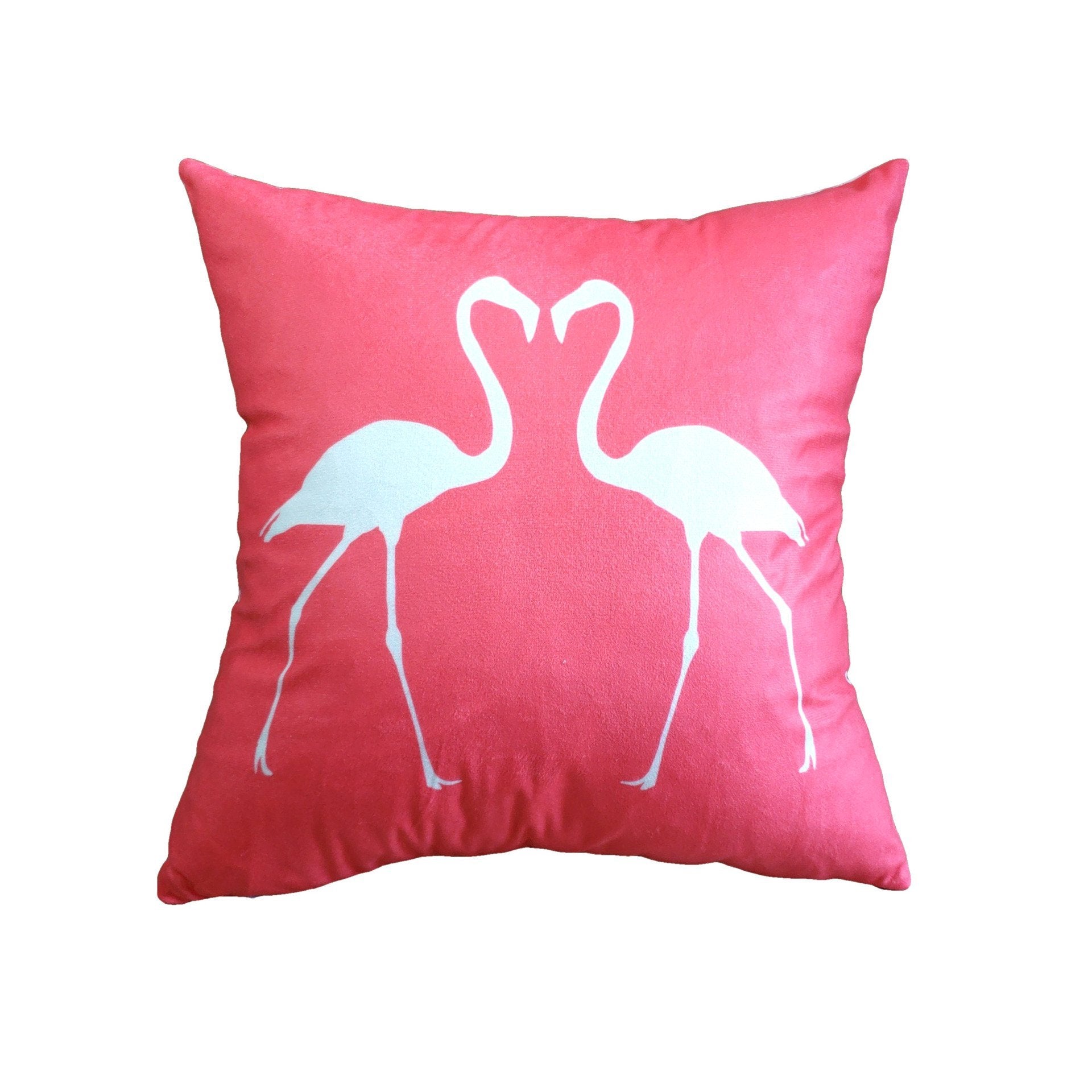 Tropical Pink Flamingo Pillow Covers