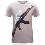 Automatic Rifle Design Gun Shirt - THEONE APPAREL