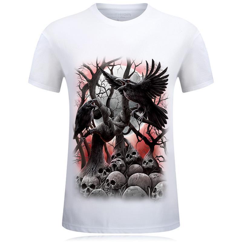 Bed of Skulls Black Crow Shirt - THEONE APPAREL