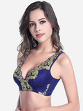 Bejeweled & Beautifully Embroidered Pushup Bra - THEONE APPAREL