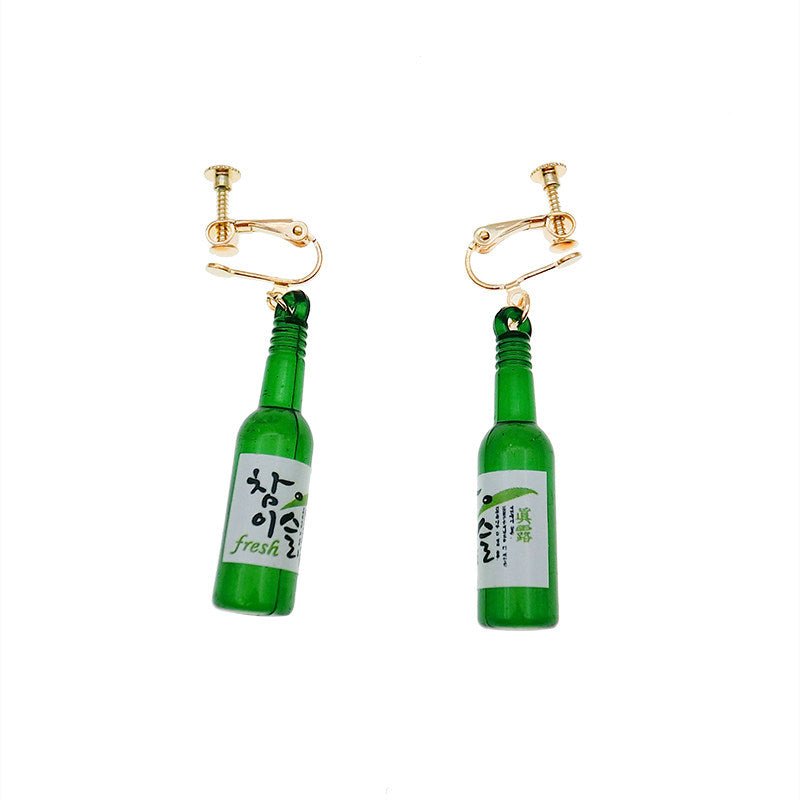 Brew Buds Beer Bottle Earrings - THEONE APPAREL