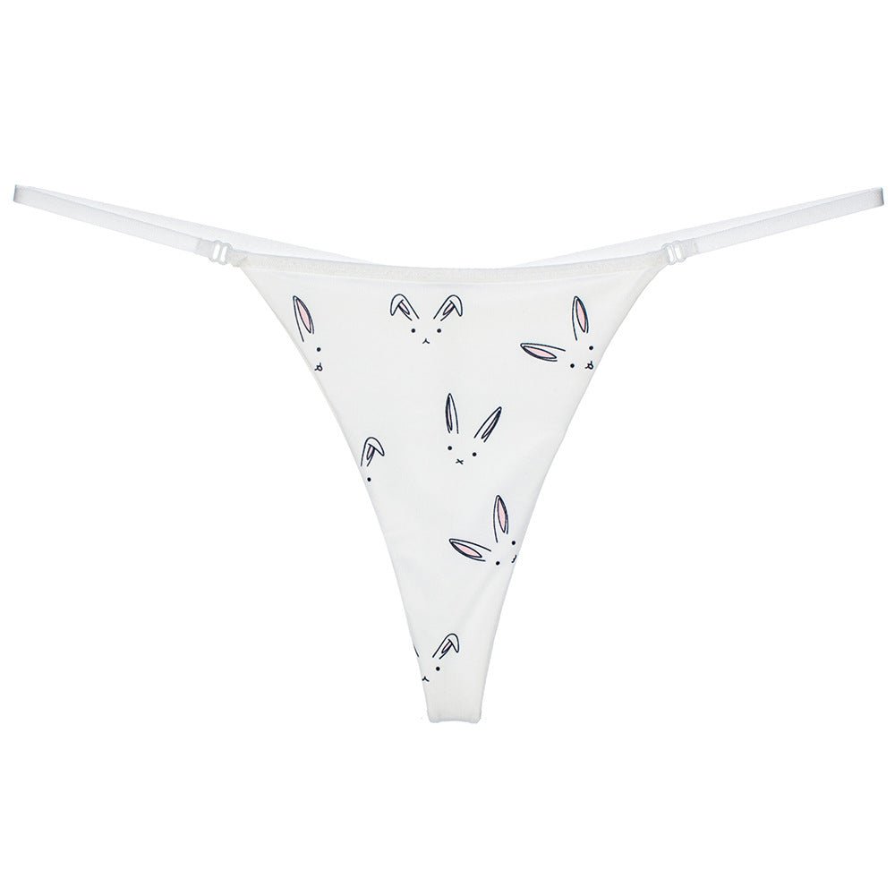 Bum Bling Heart Charm G String - THEONE APPAREL