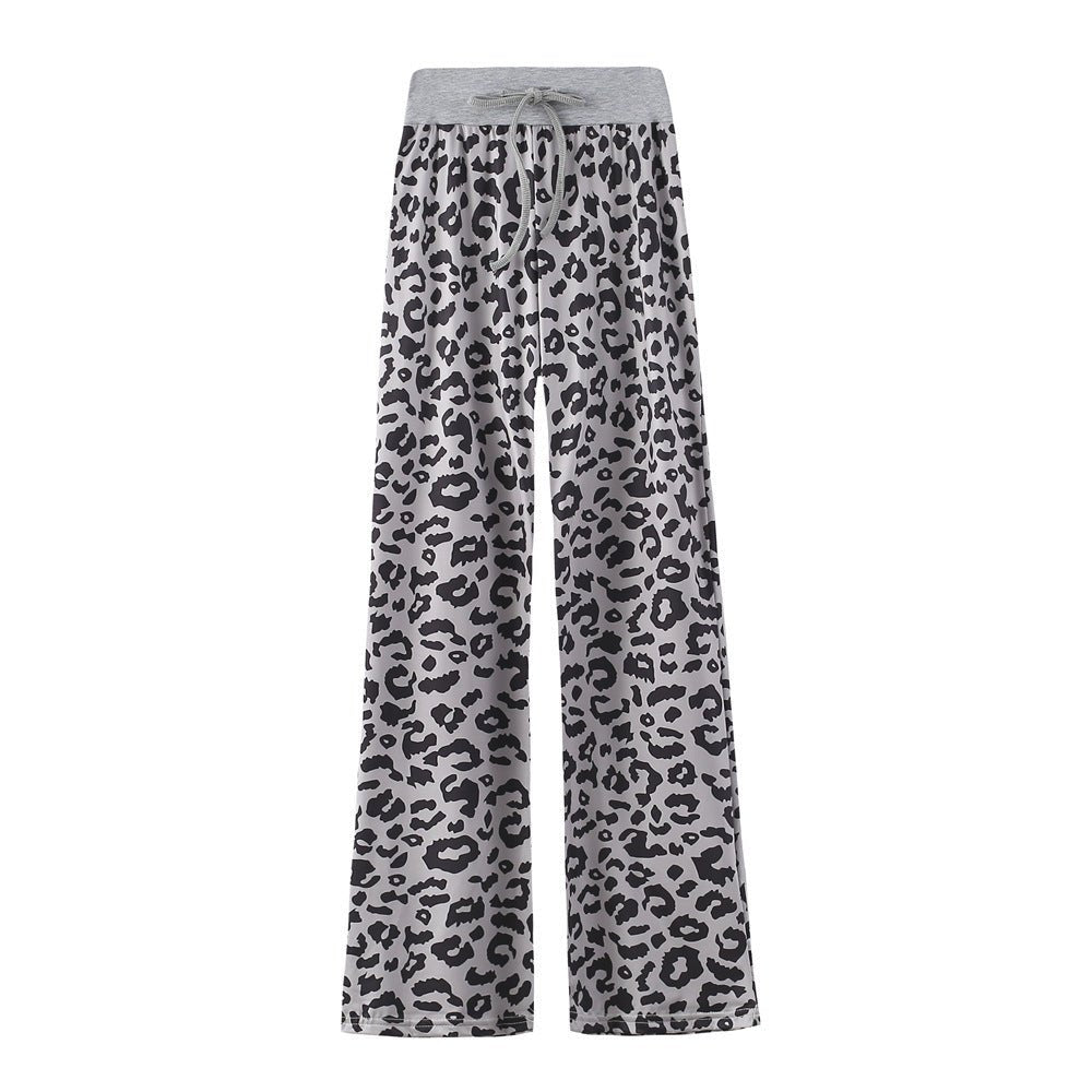 Casual Drawstring Elastic Lounge Pajama Pants - THEONE APPAREL