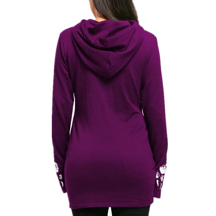 Cat Face & Paws Pullover Hoodie - THEONE APPAREL